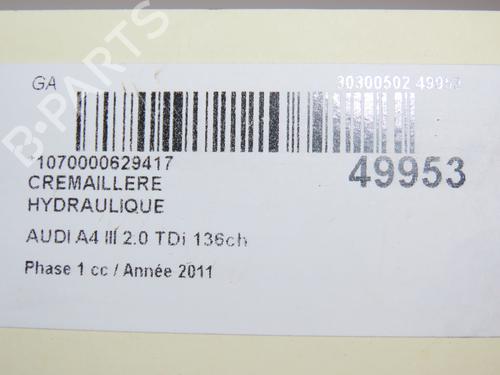 Styregear/Snekke AUDI A4 B8 (8K2) 2.0 TDI (136 hp) 28829644