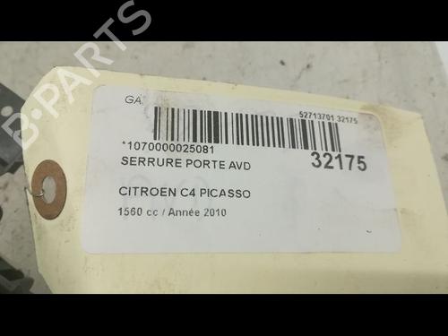 Front right lock CITROËN C4 Picasso I MPV (UD_) 1.6 HDi | BP9595320C97