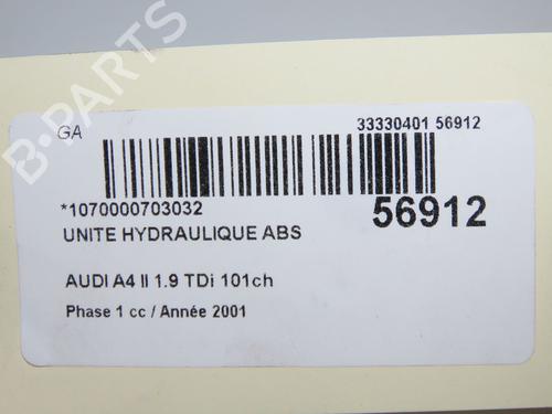 ABS pump AUDI A4 B6 (8E2) 1.9 TDI | BP33836414M43  - Image 9