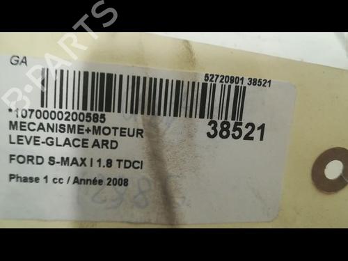 Used Rear right window mechanism FORD S-MAX (WA6) 1.8 TDCi (125 hp) 9605461