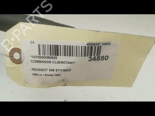 Used Steering column stalk PEUGEOT 306 Hatchback (7A, 7C, N3, N5) 1.9 DT (90 hp) 9596298