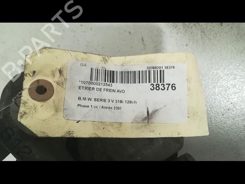 Used Right front brake caliper Right front brake caliper BMW 3 (E90) 318 i (129 hp) 14877395 14877395
