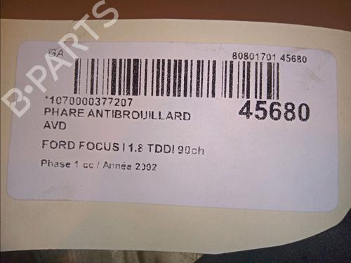 Right front fog light FORD FOCUS I (DAW, DBW) 1.8 Turbo DI / TDDi | BP11820929C31 