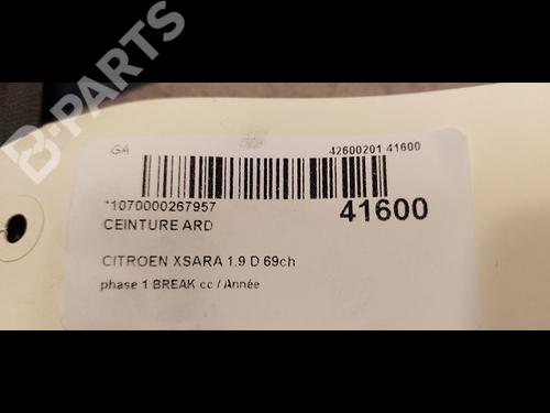 Rear right belt tensioner CITROËN XSARA Break (N2) 1.9 D | BP9612429C90 