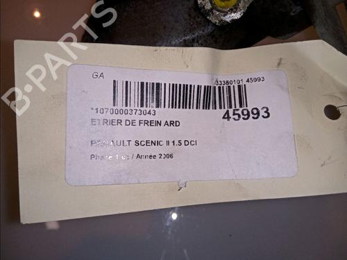 Right rear brake caliper RENAULT SCÉNIC II (JM0/1_) 1.5 dCi (JM1E, JM16) | BP14877087M106