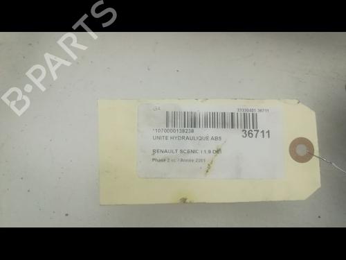 Used ABS pump RENAULT SCÉNIC I MPV (JA0/1_, FA0_) 1.9 dCi (JA05, JA1F) (102 hp) 9600614