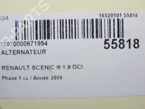 alternator-renault-scenic-iii-jz01_-2008-2009-2010-2011-2012-2013-2014-2015-2016-30916883 main image