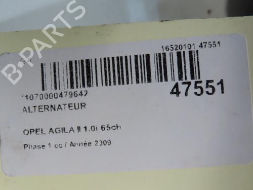 Alternator OPEL AGILA (B) (H08) 1.0 (F68) | BP18148655M7 