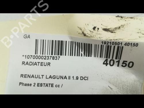 Used Water radiator RENAULT LAGUNA II Grandtour (KG0/1_) 1.9 dCi (KG1V) (130 hp) 9608388