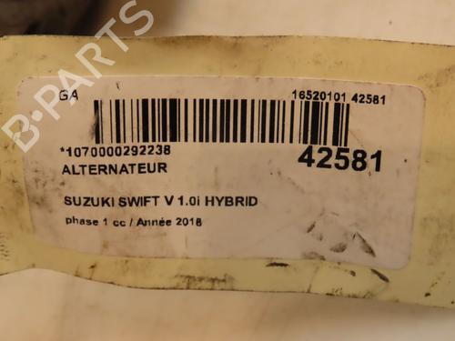 Used Alternator SUZUKI SWIFT V (AZ) 1.0 SHVS (A2L310) (111 hp) 16586309