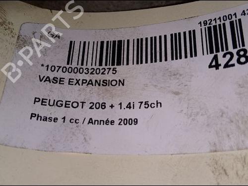 Used Expansion tank PEUGEOT 206+ (2L_, 2M_) 1.4 i (2LKFWA, 2MKFWA) (75 hp) 9716755