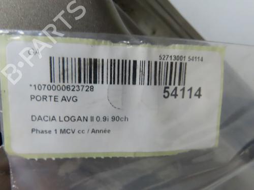 Porta anteriore sinistra DACIA LOGAN MCV II TCe 90 (K8M1, K8MA, K8AC) (90 hp) 31120773