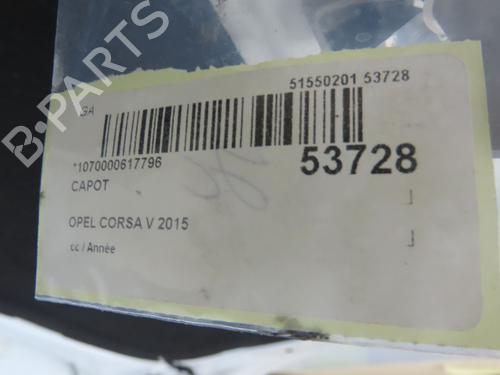 Hood OPEL CORSA E (X15) 1.3 CDTI (08, 68) | BP28831038C1 