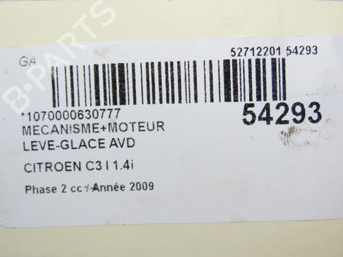Used Front right window mechanism CITROËN C3 I (FC_, FN_) 1.4 i (73 hp) 28801904