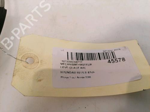 Front left window mechanism HYUNDAI i10 I (PA) 1.1 | BP16040043C22 