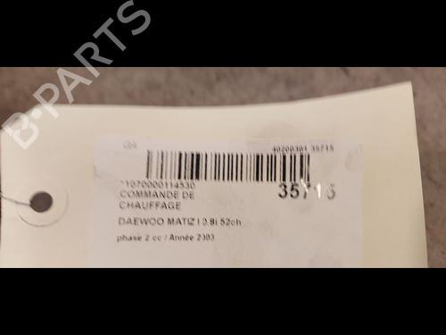 Climate control DAEWOO MATIZ (M100, M150) 0.8 | BP23174452I5 