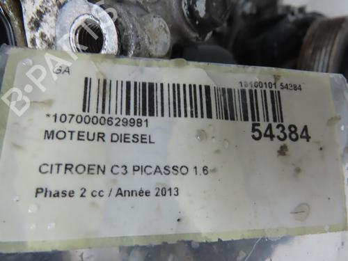 Engine CITROËN C3 Picasso (SH_) 1.6 HDI 90 | BP30978782M1