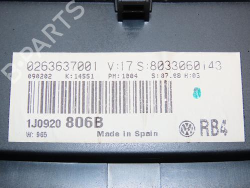 Instrument cluster VW GOLF IV (1J1) 1.6 16V | BP28967978C47 