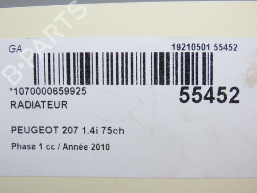Køler PEUGEOT 207 (WA_, WC_) 1.4 | BP30893415M31
