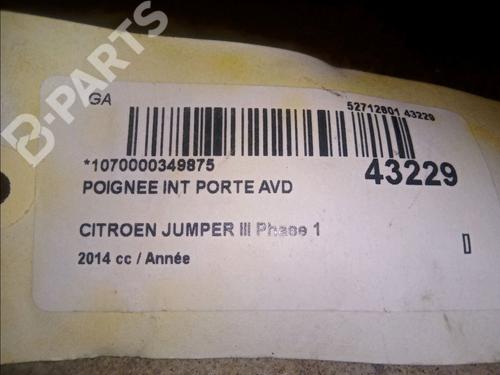 Front right interior door handle CITROËN JUMPER II Van 2.2 HDi 130 | BP10053310I14 