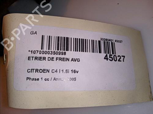 Left front brake caliper CITROËN C4 I (LC_) 1.6 16V | BP14878522M105 