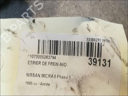 Used Right front brake caliper NISSAN MICRA II (K11) 1.3 i 16V (HK11) (75 hp) 14877417