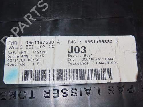 Engine control unit (ECU) PEUGEOT 307 SW (3H) 1.6 16V | BP23171449M57 