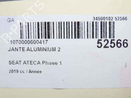 Rim SEAT ATECA (KH7, KHP) 1.6 TDI | BP28830117C45 