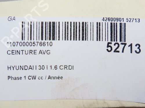 Front left belt tensioner HYUNDAI i30 Estate (FD) 1.6 CRDi | BP28968200C87 