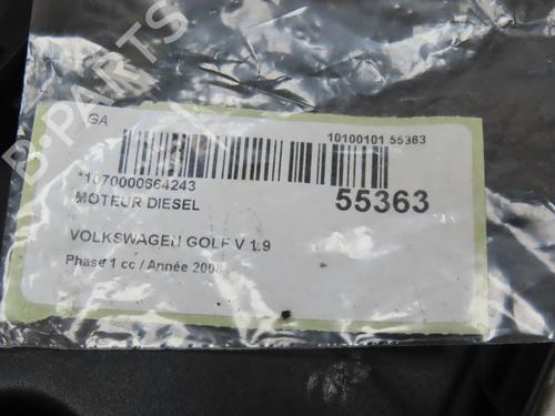 Engine VW GOLF V (1K1) 1.9 TDI | BP31119971M1 