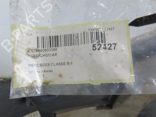 Rear bumper MERCEDES-BENZ B-CLASS Sports Tourer (W246, W242) B 220 CDI / d (246.203) | BP28832090C8 