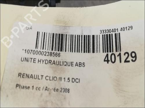 Used ABS pump RENAULT CLIO III (BR0/1, CR0/1) 1.5 dCi (C/BR0G, C/BR1G) (68 hp) 9608508