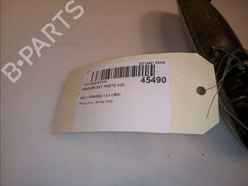 Front right exterior door handle KIA CARNIVAL II (GQ) 2.9 CRDi | BP14951368C129 