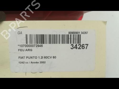 Used Left taillight FIAT PUNTO (188_) 1.2 60 (188.030, .050, .130, .150, .230, .250) (60 hp) 9595871