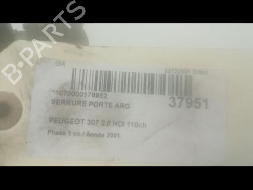 Used Rear left lock PEUGEOT 307 (3A/C) 2.0 HDi 110 (107 hp) 23177089