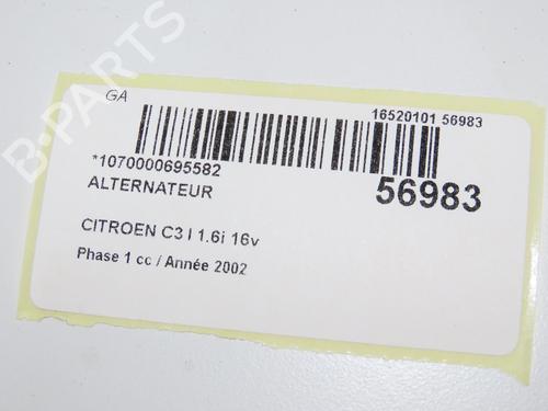 Generator Generator CITROËN C3 I (FC_, FN_) 1.6 16V (109 hp) 33633892 33633892