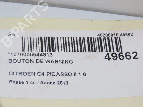 Warning switch CITROËN C4 Picasso II 1.6 HDi / BlueHDi 115 | BP18871173I22