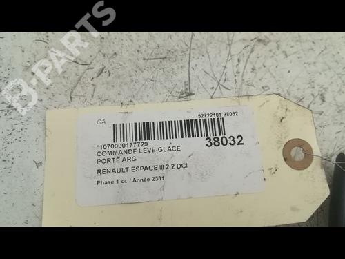 Left rear window switch RENAULT ESPACE III (JE0_) 2.2 dCi (JE0S) | BP9602413I29 