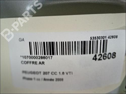 Tailgate PEUGEOT 207 CC (WD_) 1.6 16V | BP11103781C6 