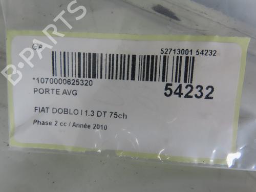 Left front door FIAT DOBLO Box Body/MPV (223_) 1.3 D Multijet | BP28831316C2
