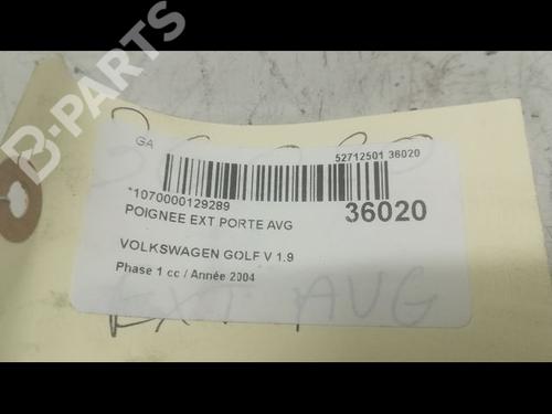 Front left exterior door handle VW GOLF V (1K1) 1.9 TDI | BP9598979C128 