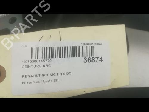 Rear center seatbelt RENAULT GRAND SCÉNIC III (JZ0/1_) 1.9 dCi (JZ0J, JZ0N, JZ1K, JZ1S) | BP14878836I27 