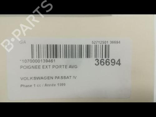 Used Front left exterior door handle VW PASSAT B5 (3B2) 1.9 TDI (110 hp) 23175872