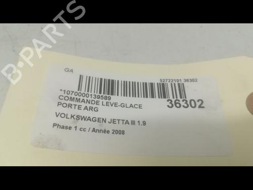 Used Left rear window switch Left rear window switch VW JETTA III (1K2) 1.9 TDI (105 hp) 9599711 9599711