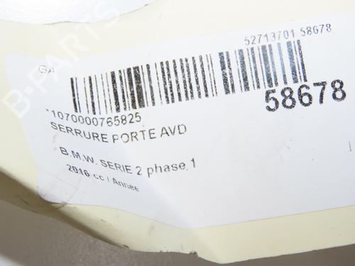 Used Front right lock Front right lock BMW 2 Gran Tourer (F46) 216 d (116 hp) 40110733 40110733