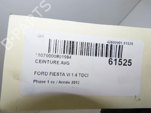 Used Front left seatbelt Front left seatbelt FORD FIESTA VI (CB1, CCN) 1.4 TDCi (70 hp) 39938002 39938002