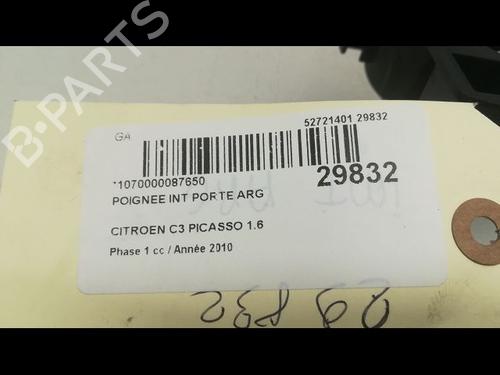 Rear left interior door handle CITROËN C3 Picasso (SH_) 1.6 HDi | BP23176836I15 - Image 3