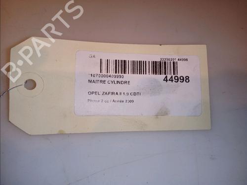 Used Brake master cylinder OPEL ZAFIRA / ZAFIRA FAMILY B (A05) 1.9 CDTI (M75) (100 hp) 15742208