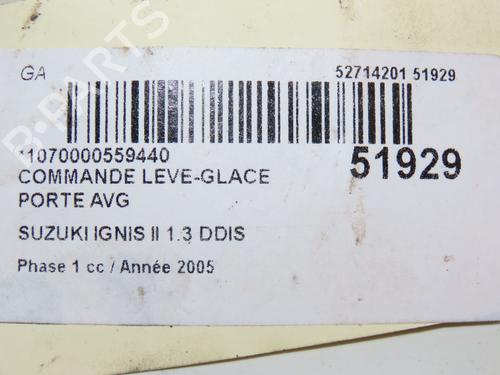 Used Left front window switch SUZUKI IGNIS II (MH) 1.3 DDiS (RM413D) (70 hp) 28831722