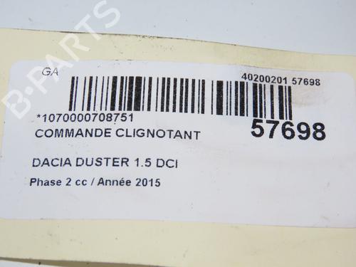 Steering column stalk DACIA DUSTER (HS_) 1.5 dCi | BP32486126I23 